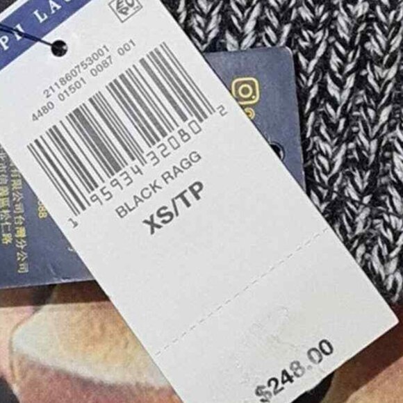 Polo Ralph Lauren Holiday Mock Neck Sweater XS New - Picture 2 of 9